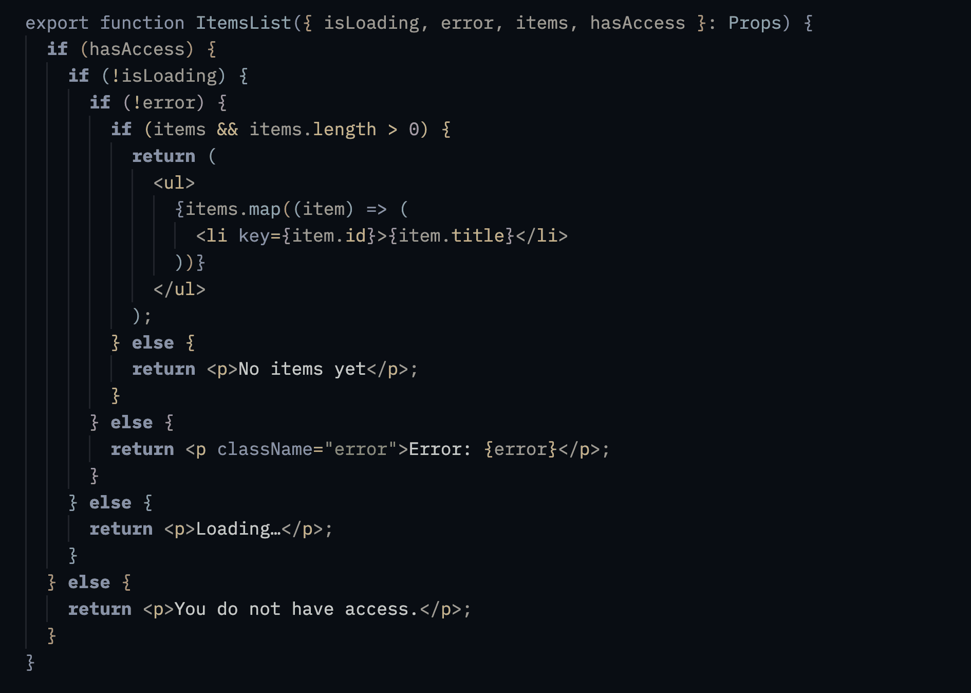 If-else mess when adding extra states